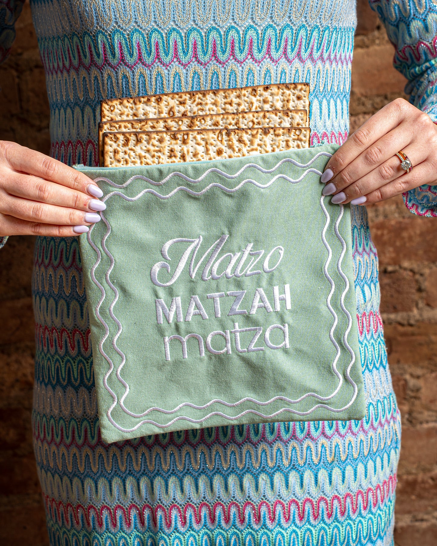 Matzo Purse by The Nosh Table x Nosh with Micah