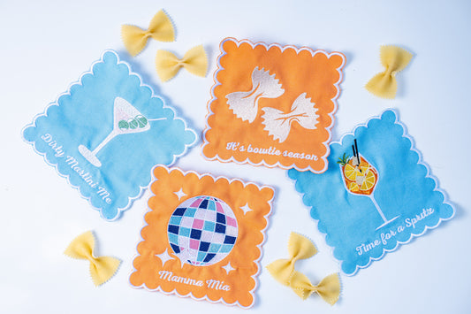 Bowtie Season Cocktail Napkins