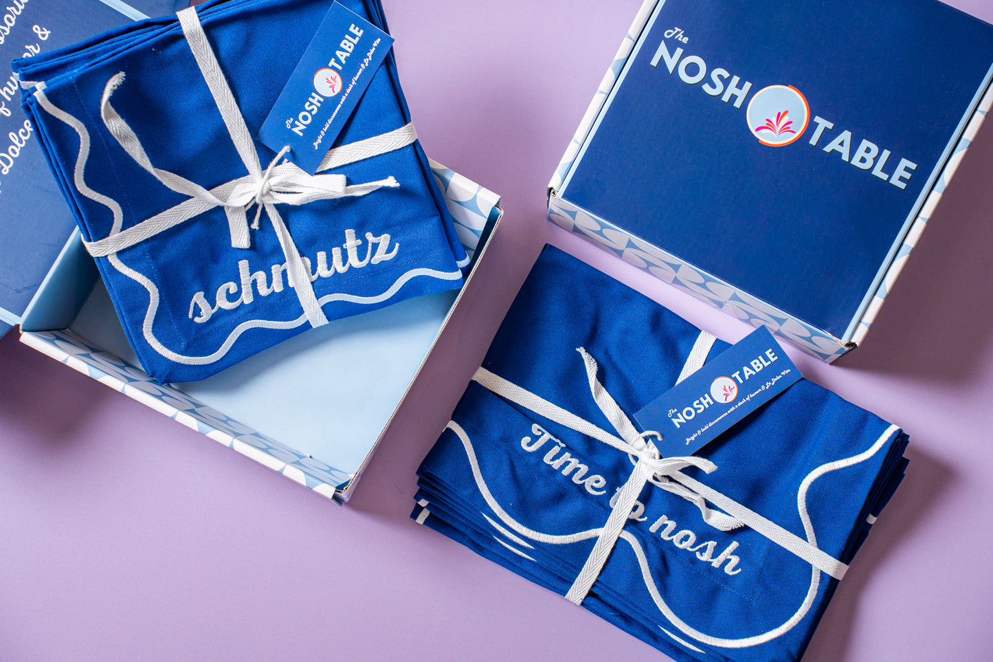 Navy Schmutz Dinner Napkins