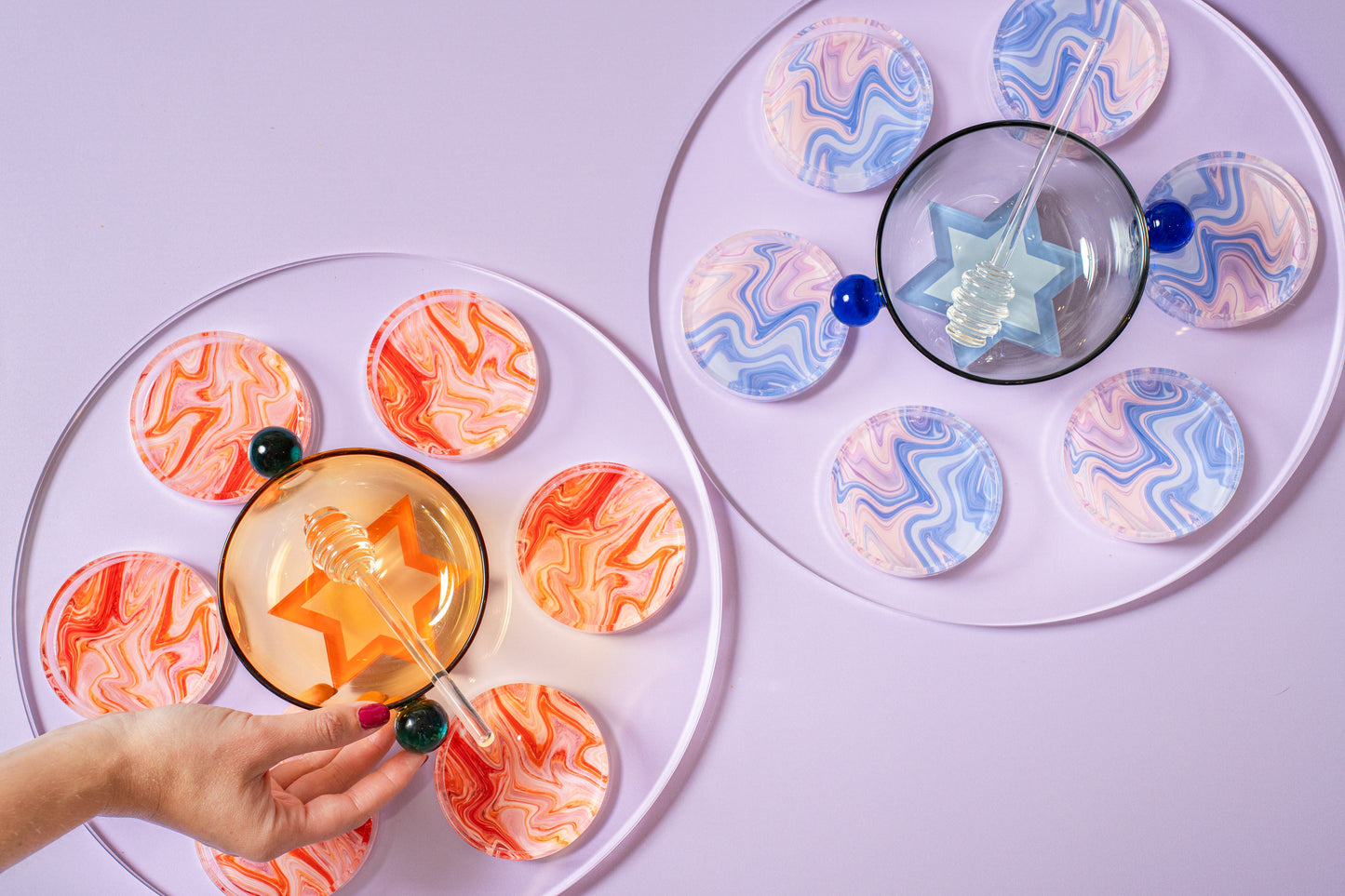 Glass Nosh Bowl