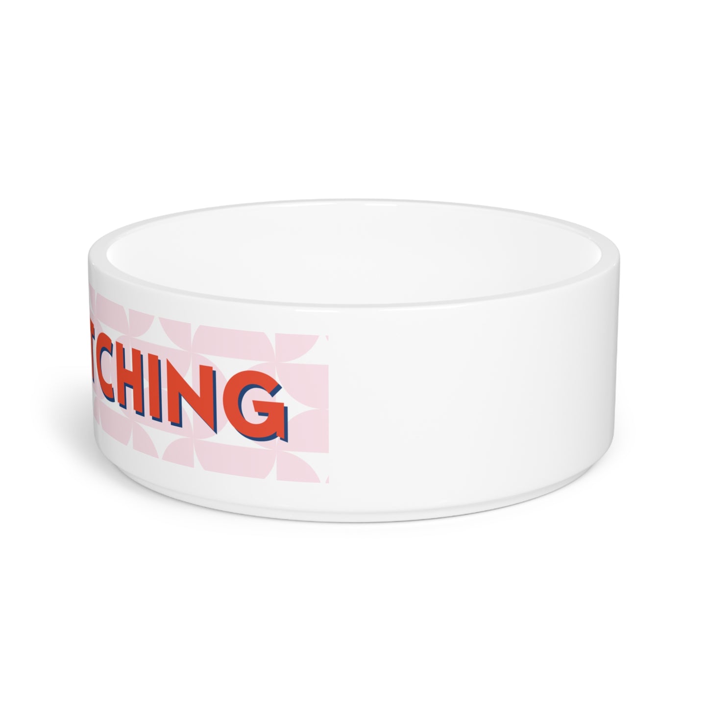 Ka-Fetching Pet Bowl - Pink