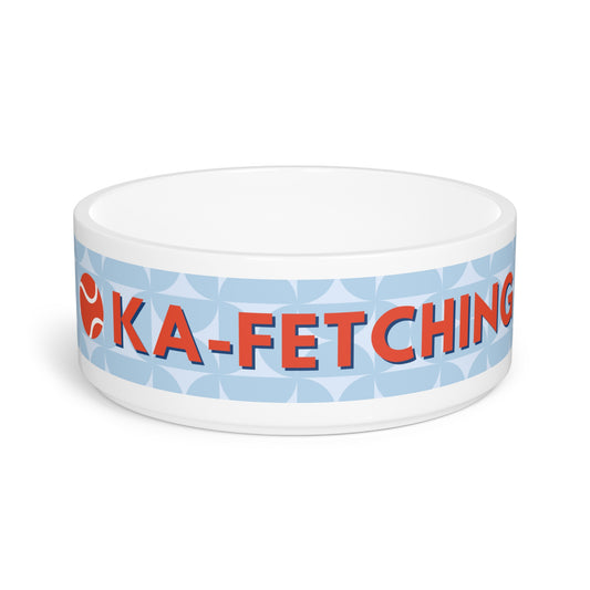 Ka-Fetching Pet Bowl - Blue