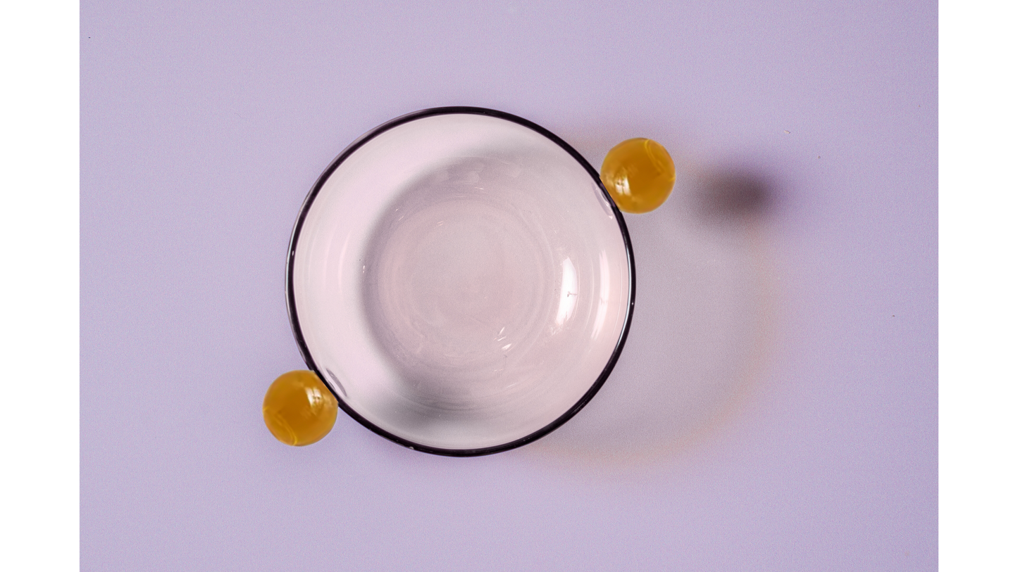 Glass Honey Bowl & Dipper