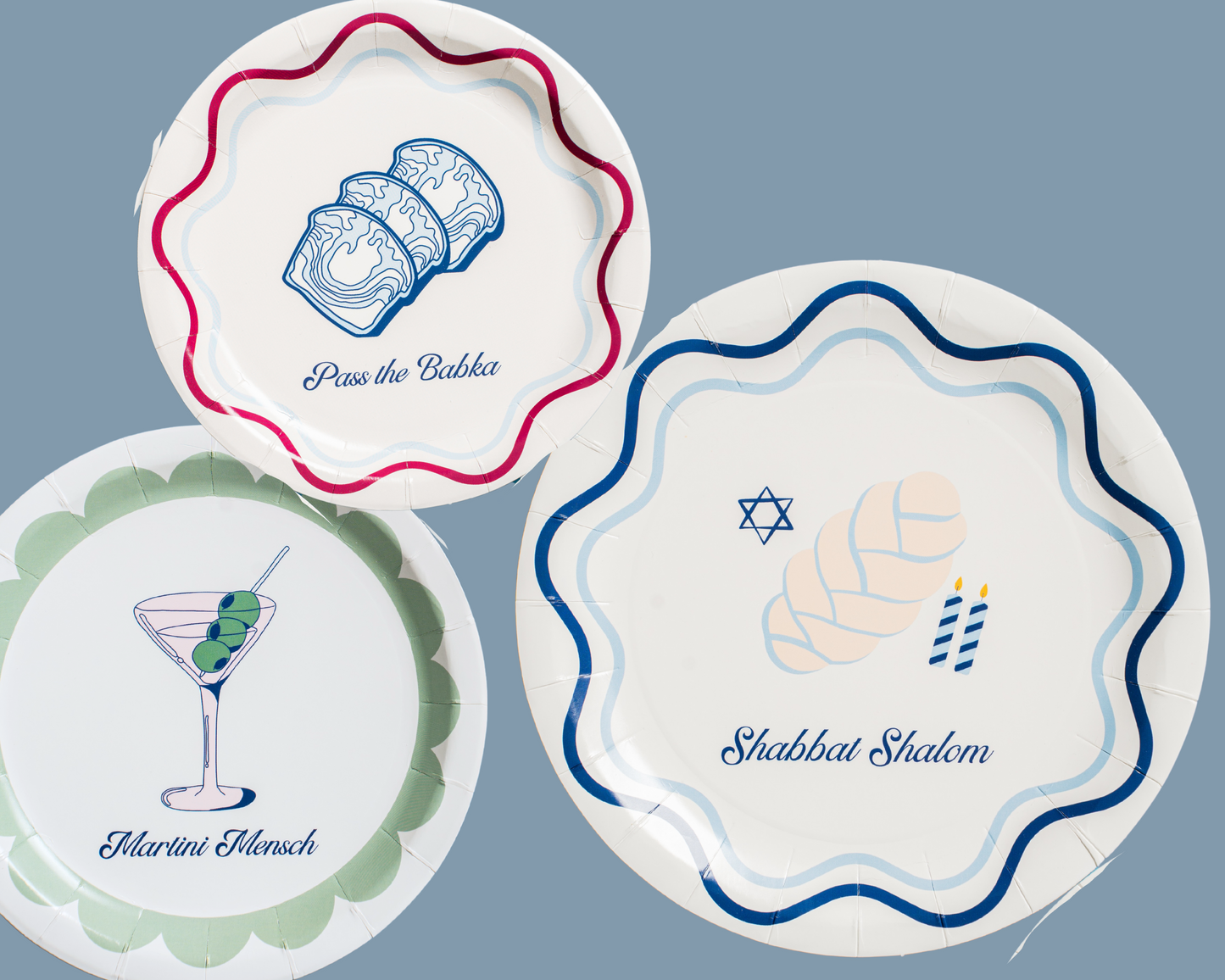 Trio Paper Plate Gift Set