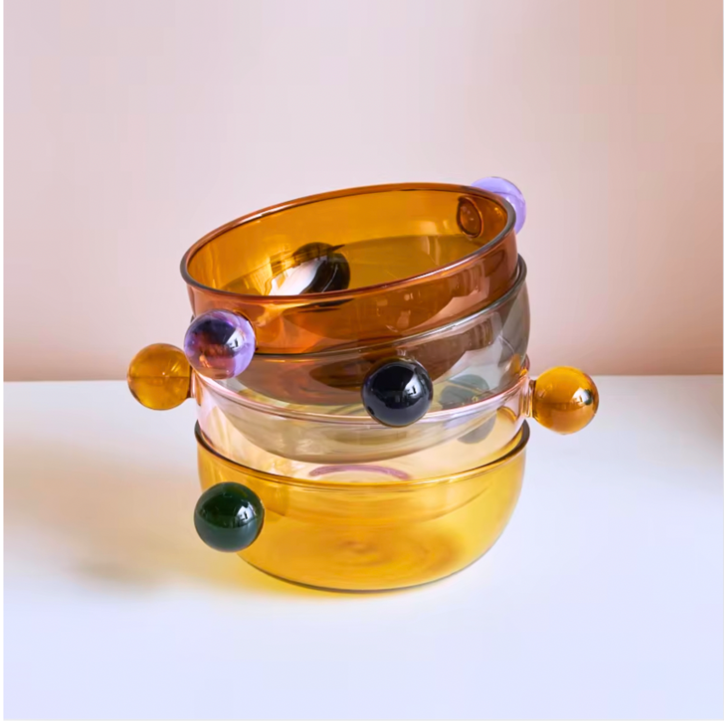 Glass Nosh Bowl