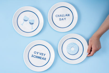 Challah Day Nosh Plates