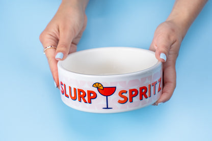 Slurp a Spritz Pet Bowl - Pink