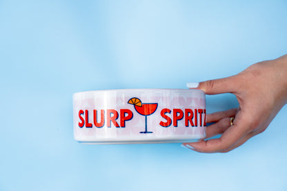 Slurp a Spritz Pet Bowl - Pink