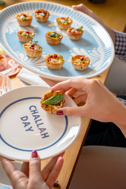 Challah Day Nosh Plates