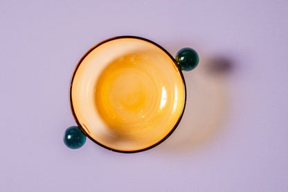 Glass Honey Bowl & Dipper