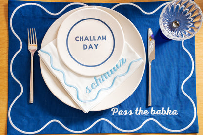 Challah Day Nosh Plates