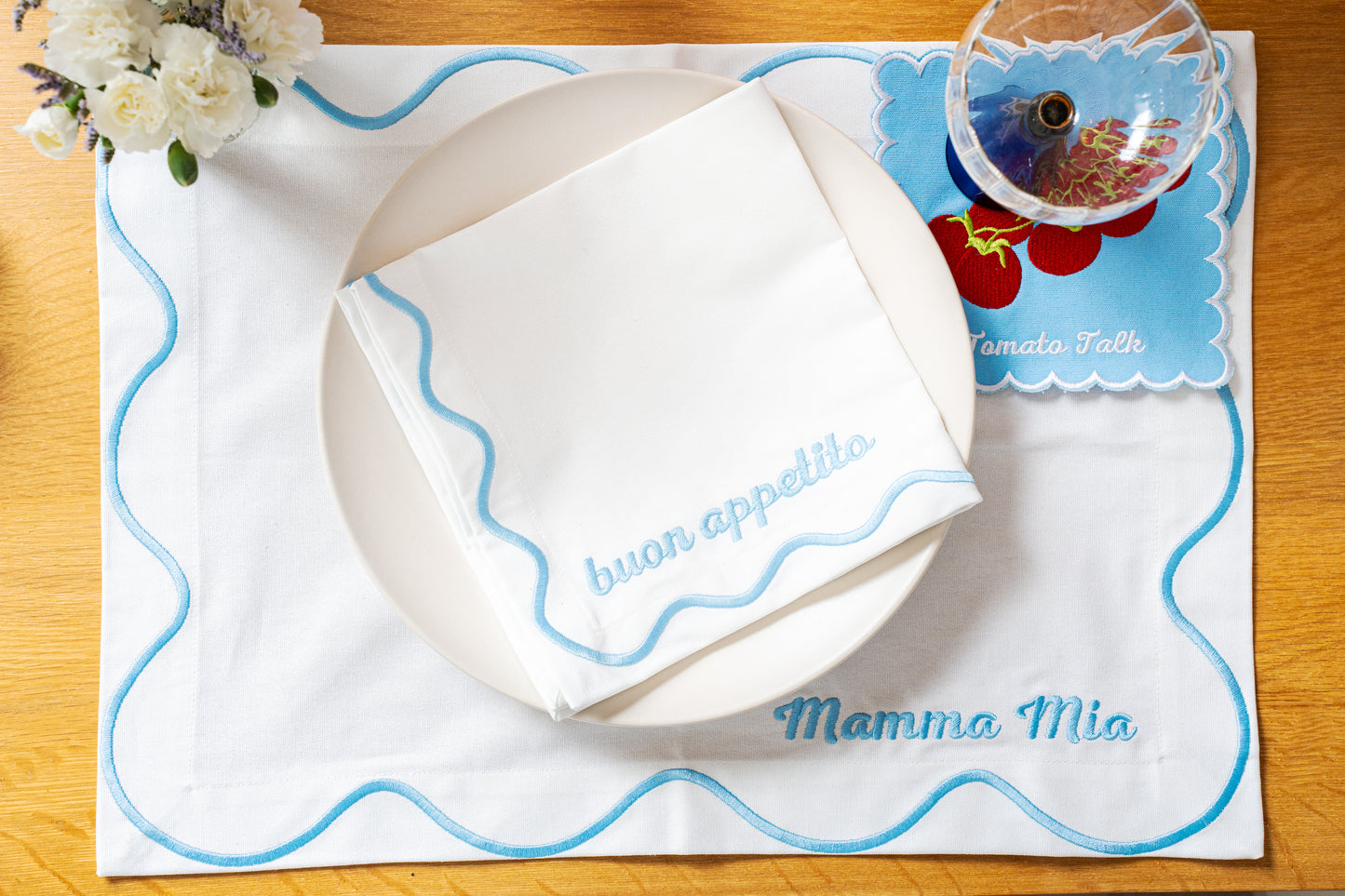 Capri Blue Placemats