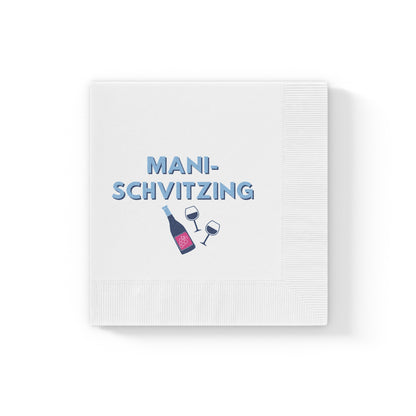 Mani-Schvitzing Disposable Napkins (Pack of 50)