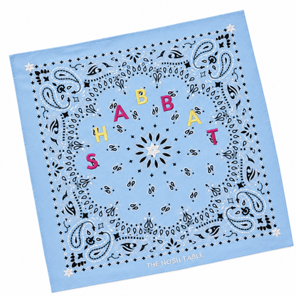 Preorder: Bandana Embroidered Challah Cover