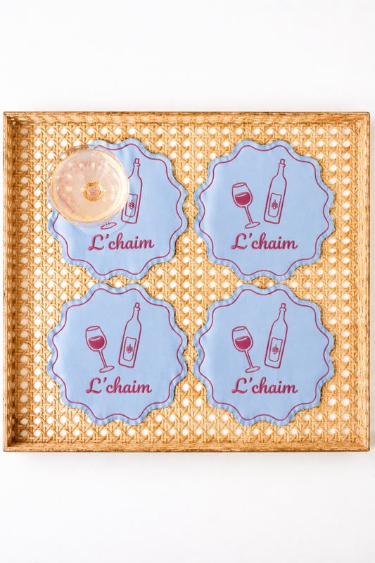 L'Chaim Cocktail Napkins/Coasters