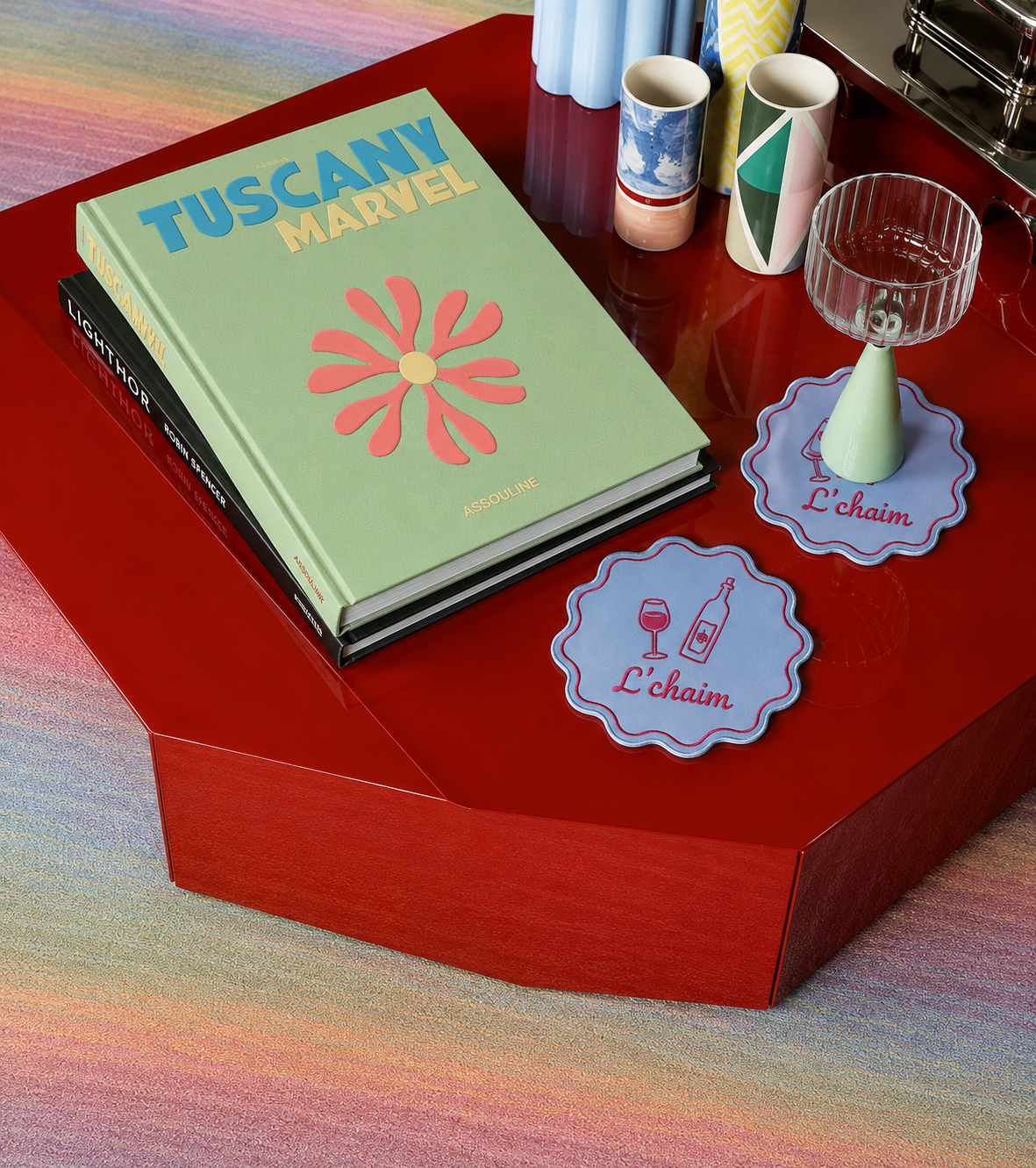 L'Chaim Cocktail Napkins/Coasters