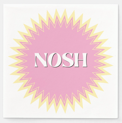 Yellow Nosh Disposable Napkins