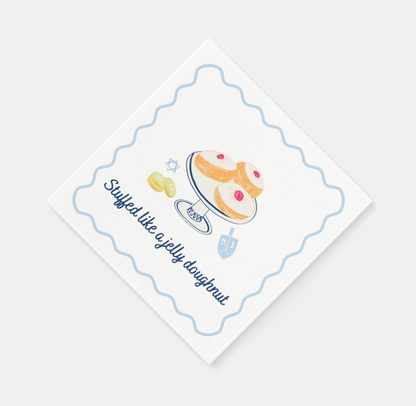 Hanukkah Dessert Disposable Napkins