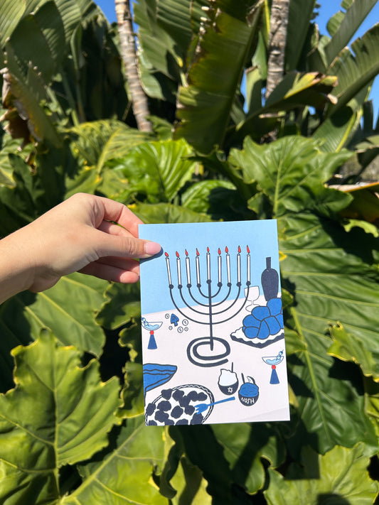 Hanukkah Greeting Card