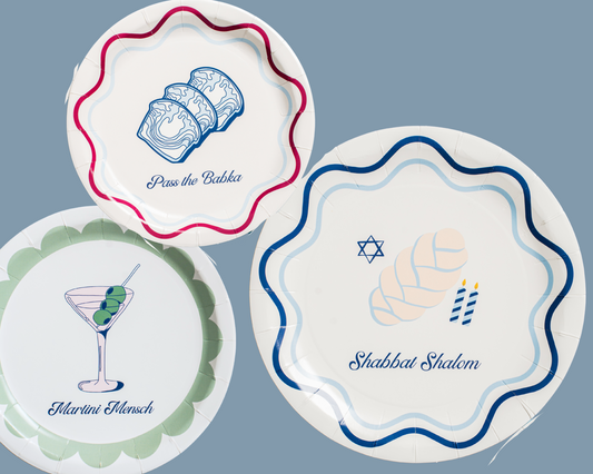 Trio Paper Plate Gift Set