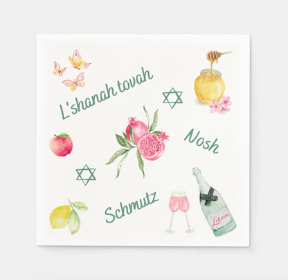 Rosh Hashanah Disposable Napkins