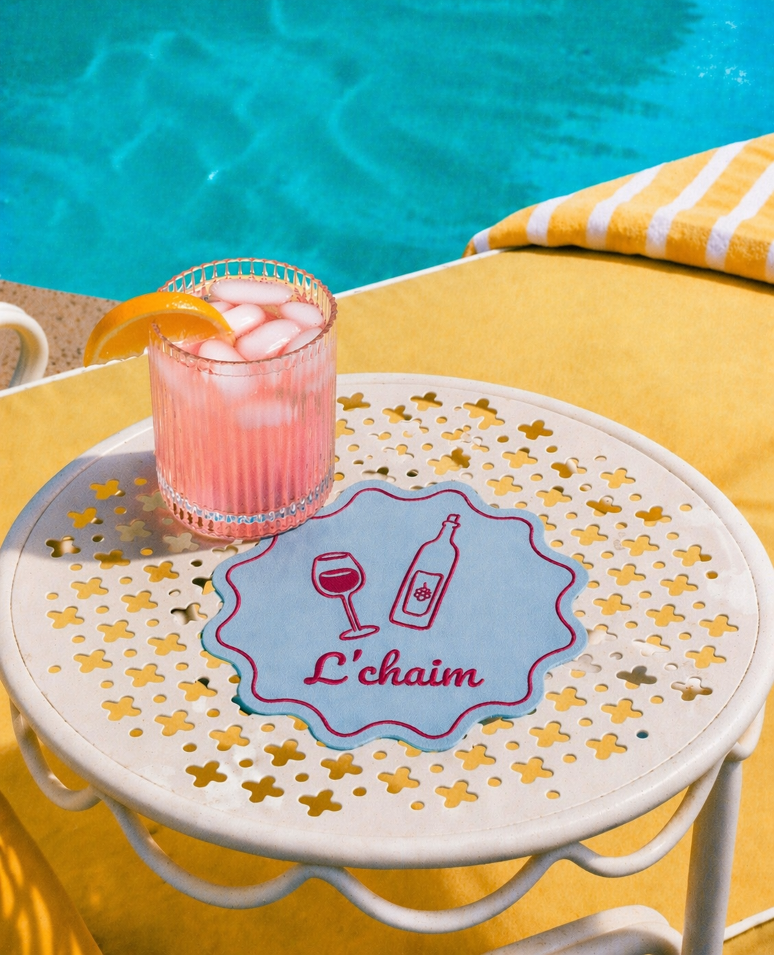 L'Chaim Cocktail Napkins/Coasters